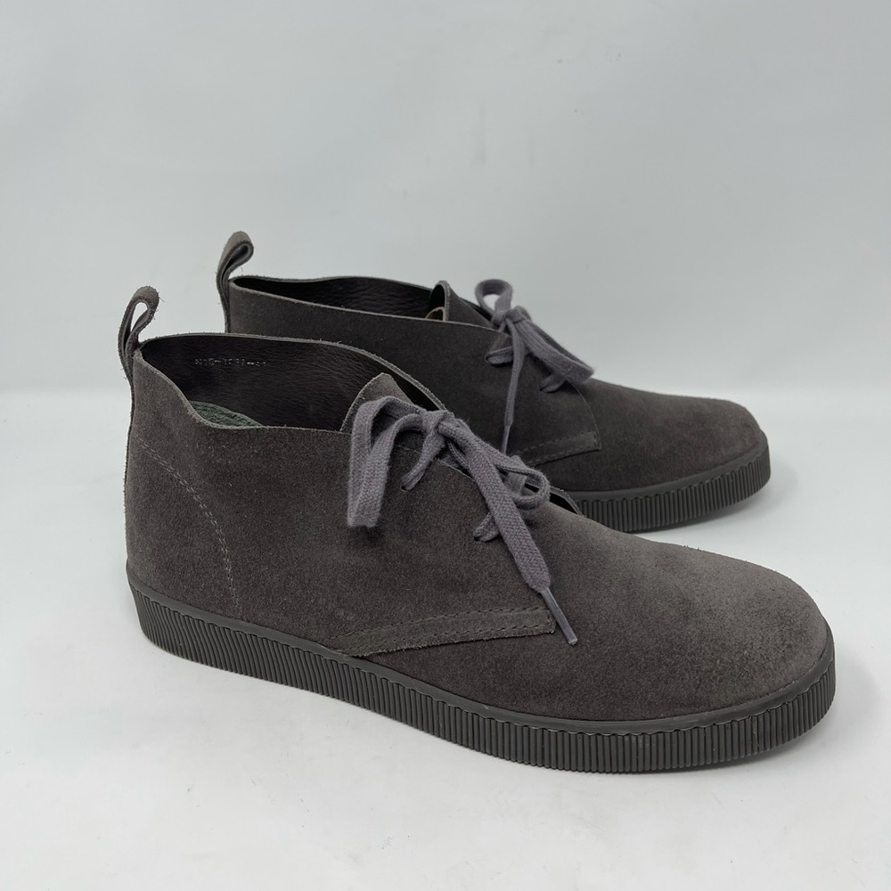 $529 Pedro Garcia Men’s Suede Lace Up Shoes size 41 EU , 11 US in Gray